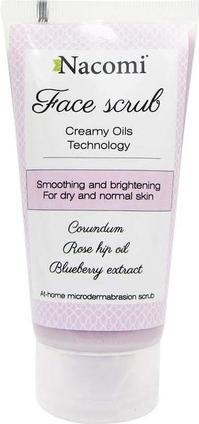 Actual product image Nacomi Face Scrub Smoothing Scrub For Face 75Ml (Exfoliation, 75 ml)