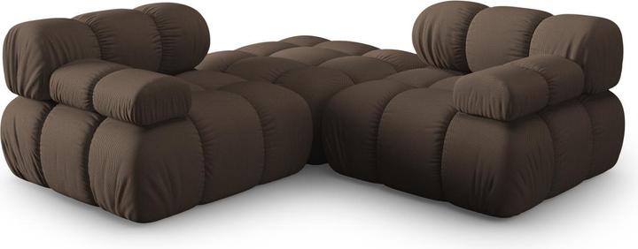 Actual product image Micadoni Modular Sofa, "Bellis", 3 Seats, 188x188x70Made in Europe (2 person sofa, 3-seater, 4-seater)