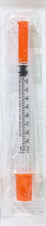 Image du produit Teqler Seringues à insuline U100 0,33x13mm (Seringue d'insuline)