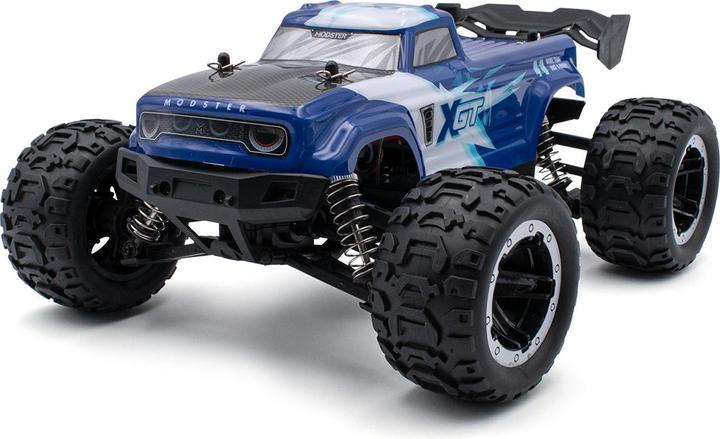 Modster XGT Elektro Brushed Monster Truck 4WD 1:16 RTR blau (RTR Ready-to-Run)