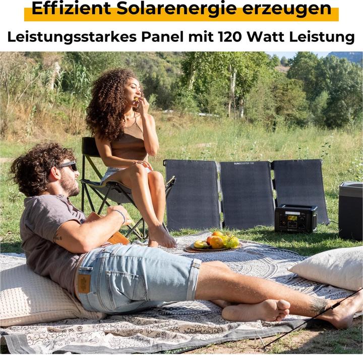 Produktbild Sunny Bag SunnyBag Sunbooster 120 147A 01 Solar-Ladegerät 120 W (120 W, 4.10 kg)