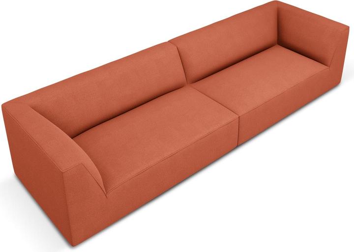 Actual product image Micadoni Sofa, "Ruby", 4 Seats, 302x93x69 Made in Europe (2 person sofa, 3-seater, 4-seater)
