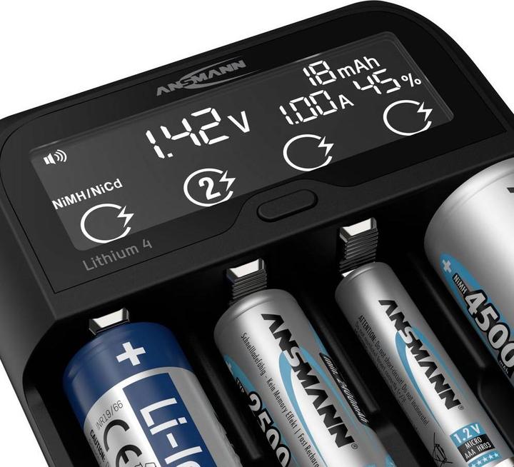 Produktbild Ansmann Ladegerät inkl. 8 Digital NiMH Akku Mignon 2650mAh (AA, 2650 mAh, Ladegerät inkl. Akku)