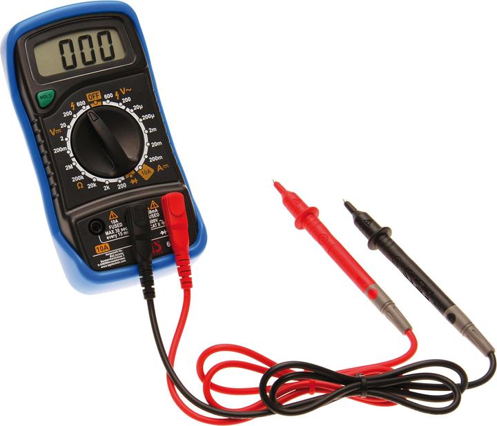 Produktbild BGS Digital-Multimeter 3 1/2-stellig (CAT II)