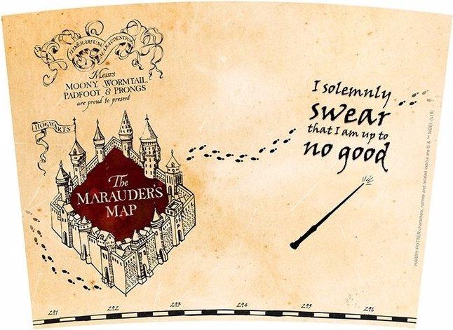 Image du produit ABYstyle Harry Potter: Marauder's Map - Karte des Rumtreibers (355 ml, 1 x)
