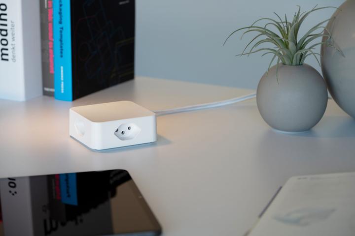 Actual product image Max Hauri maxTEX Cube (3 x, USB-A, USB, USB-C, Type 13, 2 m)