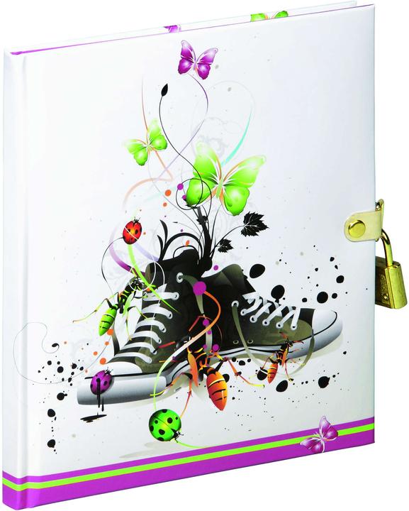 Pagna Diary Chucks with lock (155 x 180 mm)