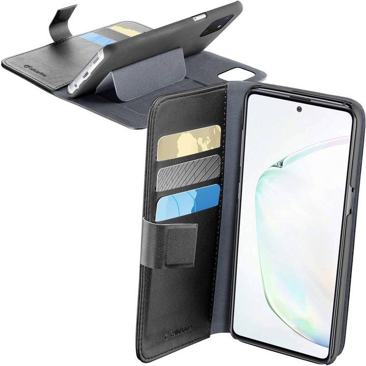 Produktbild Cellularline Book Agenda Handy-Schutzhülle 16 cm (6.3" ) Flip case Schwarz (Samsung Galaxy Note 10)