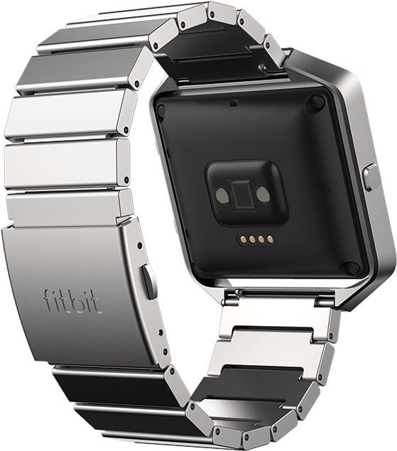 Fitbit Blaze Edelstahlarmband mit Rahmen (Edelstahl)