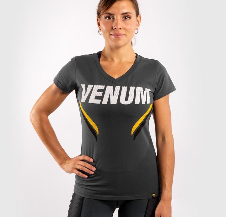 Immagine prodotto Venum T-shirt ONE FC Impact - da donna - Grigio/Giallo (L)
