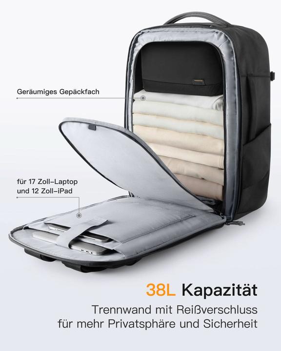Immagine prodotto Inateck Zaino per notebook BP03008 nero 38L (38 l)