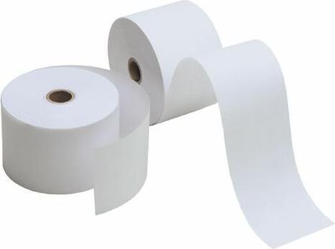 Kores Kassenrollen, 70 mm x 44 m x 12 mm, holzfrei, weiss Additionsrollen, Hülse: 12 mm, 60 g/qm
