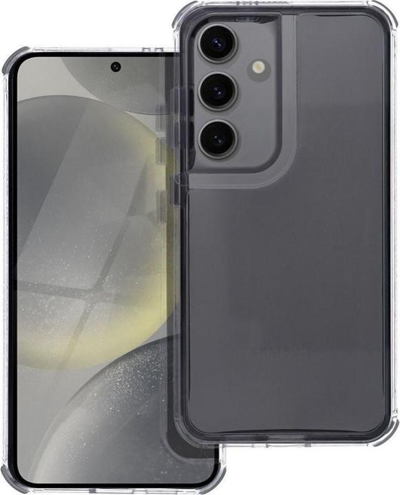 Actual product image OEM Back panel cover MATRIX CLEAR Case for SAMSUNG A55 5G black (Samsung Galaxy A55)