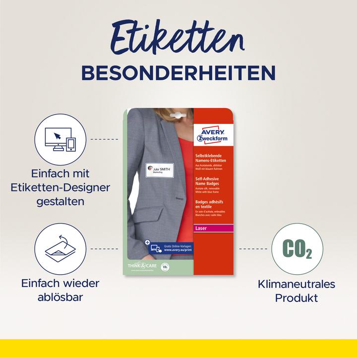 Productafbeelding Avery Naam etiketten