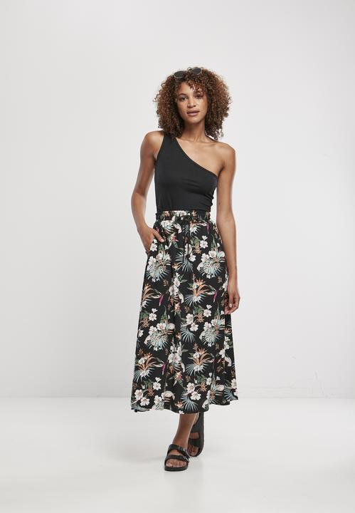 Image du produit Urban Classics Jupe midi en viscose pour femmes (3XL)