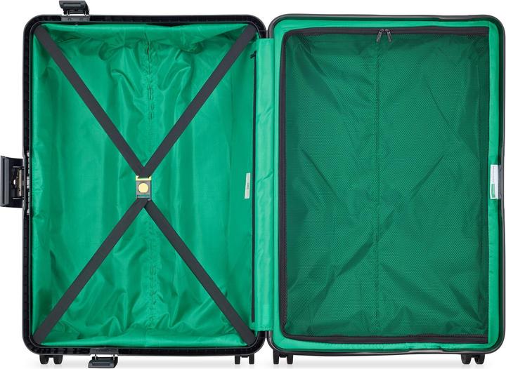 Actual product image Delsey Paris x United Colors of Benetton Colour Block Hardside 4 Wheels Trolley 76 cm (110 l, XL (from 140l))