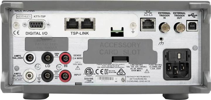 Actual product image Keithley DMM6500 Desktop multimeter digit (CAT II 1000V)