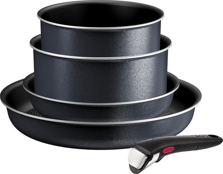 Actual product image Tefal Ingenio So Light Pannenset - 5-delig - Inductie (L7239523) (22 cm, Pot, Aluminium)