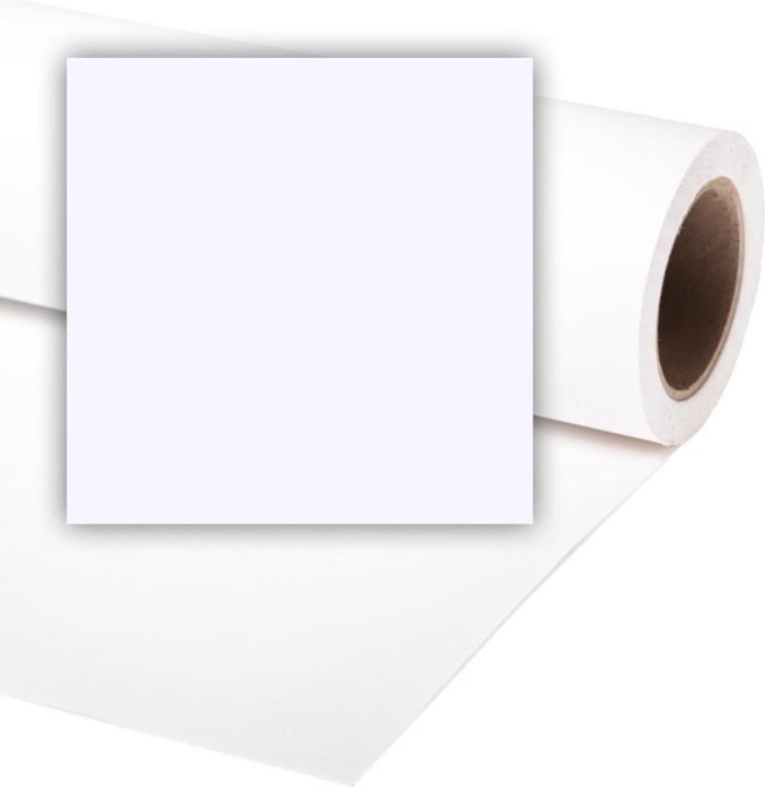 Colorama Papier Hintergrund Rolle 1.35 x 11 m Arctic White (135 cm, 1100 cm)