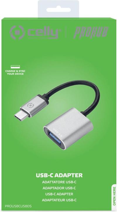 Produktbild Celly USB-C to USB Adapter (USB 2.0)