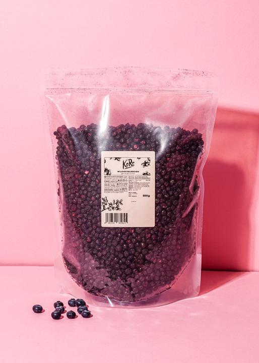 Actual product image KoRo Freeze-dried wild blueberries (500 g)