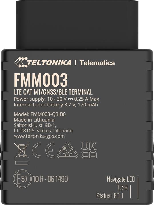 Produktbild Teltonika Telematics FMM03 4G LTE Cat M1 Tracker