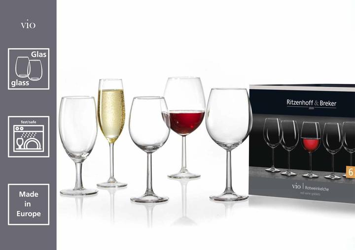 Produktbild Ritzenhoff & Breker Biertulpe 'Vio' 6er Set (0.38 l, 6 x)