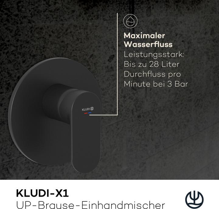 Produktbild Kludi X1 Unterputz-Brause-Einhandmischer