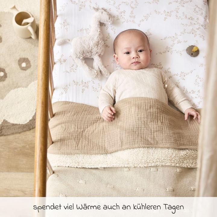 Image du produit Meyco Knots teddy couverture de bébé