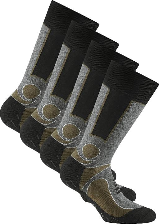 Rohner Socks trekking khaki / black 2-pack (39, 40, 41, 42, 39 - 42)