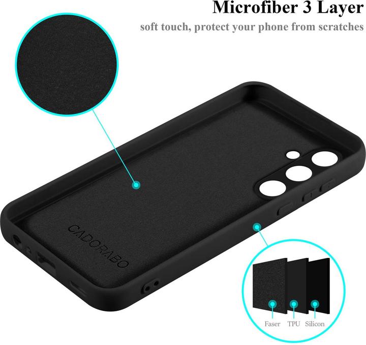 Actual product image Cadorabo Case for Samsung Galaxy A35 TPU in liquid protection silicone design (Samsung Galaxy A35)