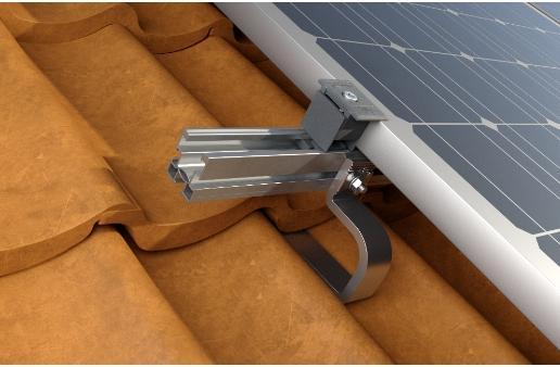 Actual product image Fischer Dachhaken RH 52-67 HB AL (Solar connector)