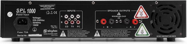 Produktbild Skytec Endstufe SPL 1000MP3