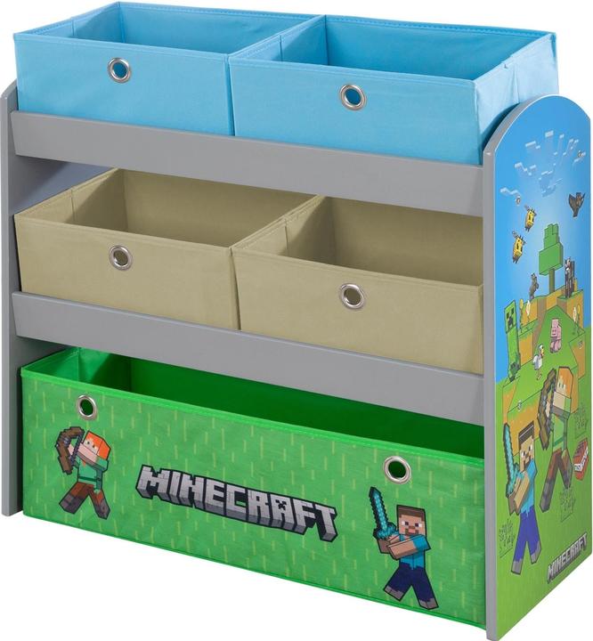 Actual product image Phoenix Minecraft game shelf