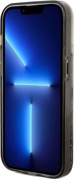 Actual product image Karl Lagerfeld KLHCP14LLKCNSK iPhone 14 Pro 6.1" transparent hardcase Liquid Glitter Choupette (Apple iPhone 14 Pro)
