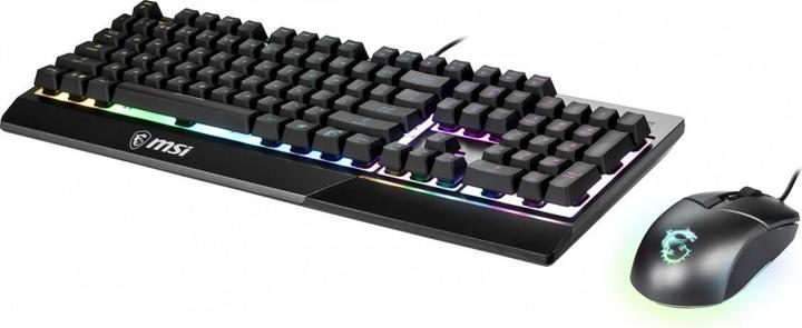 Actual product image MSI VIGORGK30COMBOUS Keyboard USB QWERTY UK International Black (Eng. Int., Cable)