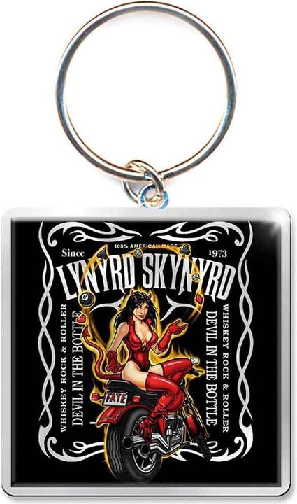 Actual product image Lynyrd Skynyrd Devil In The Bottle Schlüsselanhänger