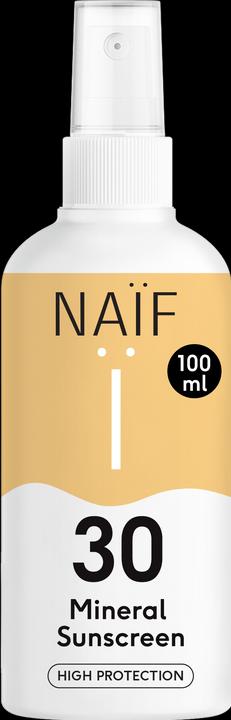 Naïf Mineralisches Sonnenschutzspray (Sonnenspray, SPF 30, 100 ml, 133 g)