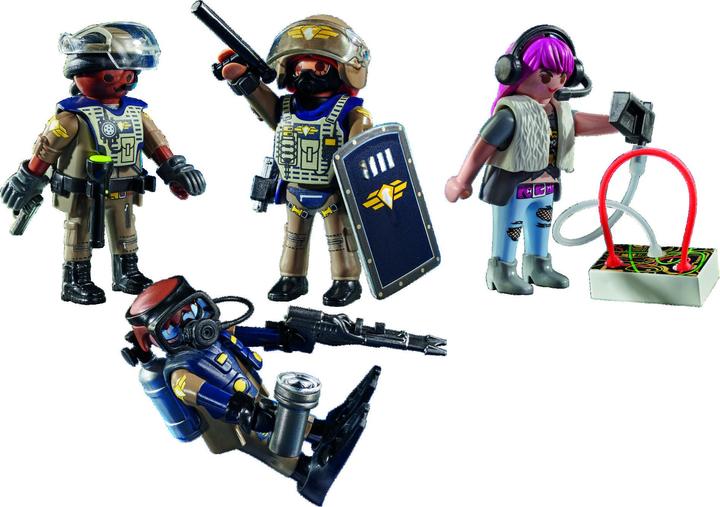 Image du produit Playmobil Ensemble de figurines SWAT (71146, Playmobil City Action)