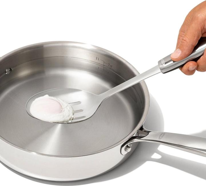 Actual product image OXO Steel slotted spoon