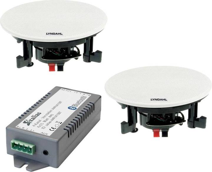 Actual product image Lyndahl 2202LYNCS20S1 2-way set Built-in loudspeaker 8 Ω White 1 set (1 pair)