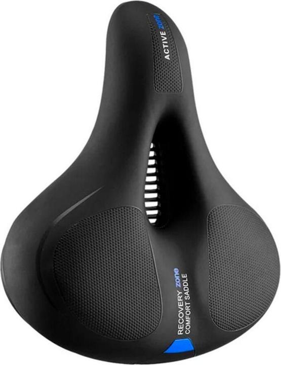 Rockbros AQ-6090B bicycle saddle - black and blue
