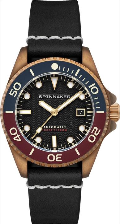 Spinnaker SP-5060-08 Tesei Bronze Swiss (Taucheruhr, Lünette drehbar links)