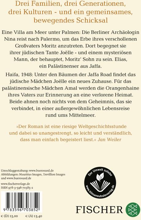Produktbild Jaffa Road (Deutsch, Daniel Speck, 2022)
