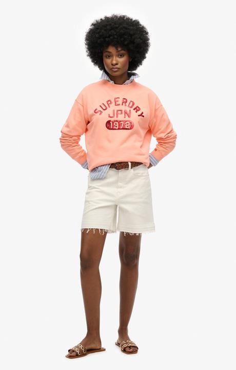 Immagine prodotto Superdry EMBELLISHED VARSITY LOOSE CREW Dames Trui