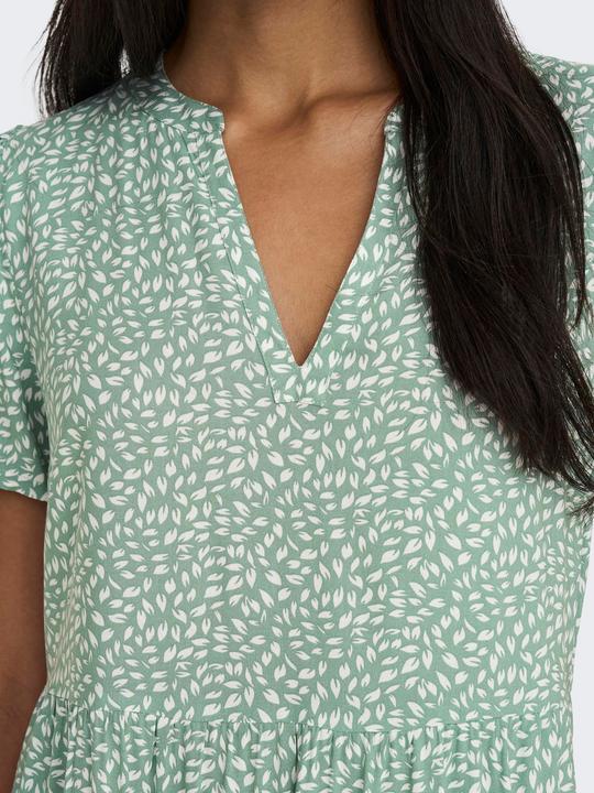 Produktbild Only V-Ausschnitt Kleid mit kurzen Ärmeln (L)