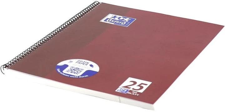 Actual product image Oxford College notebook (A4+, Lined, Hardcover)