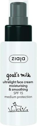 Actual product image Ziaja UltraLight Face Cream) Spf 15 ( Ultra Light Face Cream) 50 Ml (50 ml, Day cream, SPF 15)