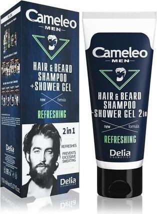Actual product image Delia Cosmetics Cameleo Men (150 ml, Liquid shampoo)