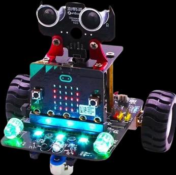 Image du produit micro:bit Robot de voiture programmable Infrared & Bluetooth( non inclus)